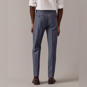 NWT J.Crew Crosby Classic-fit suit pant Atlantic Blue 33/32